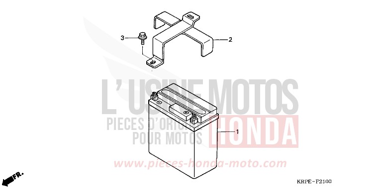 BATTERIE de SCV 100 Lead GENY GRAY METALLIC (NHA04) 2005